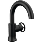 Delta 558Har-Dst Trinsic 1.2 GPM Single Hole Bathroom Faucet - Black