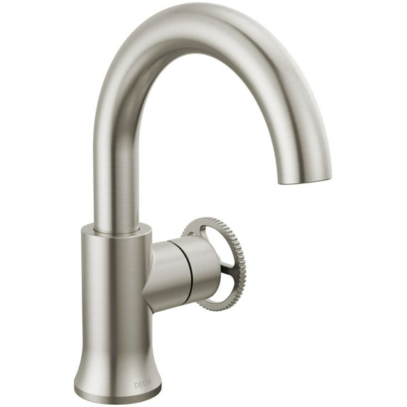 Delta 558Har-Dst Trinsic 1.2 GPM Single Hole Bathroom Faucet - Brilliance Stainless
