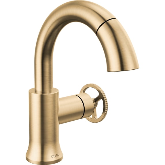 Delta 558HAR-CZPD-DST Trinsic 1.2 GPM Single Hole Bathroom Faucet - Bronze