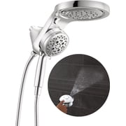 Delta 56000-PR25 Hydrorain 2.5 GPM Multi Function 2-In1 Rain Shower Head And Hand Shower -