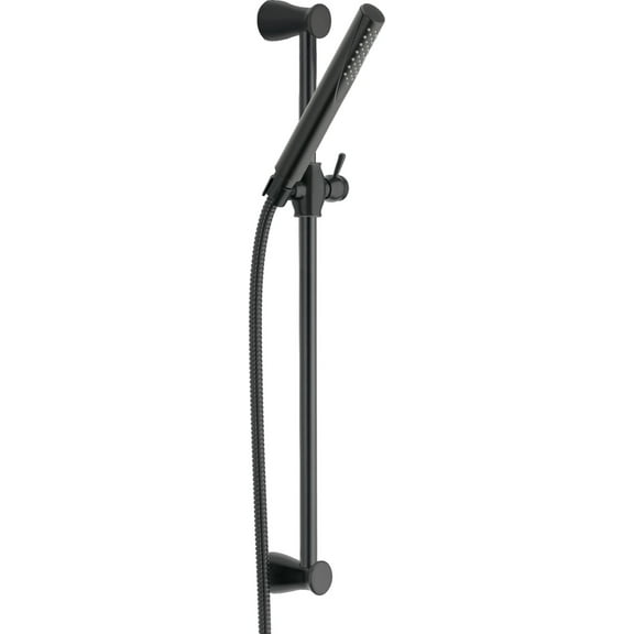 Delta 57085 Trinsic 1.75 GPM Single Function Hand Shower Package - Black