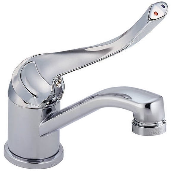 Delta 570LF-06ELH Classic Single Hole Lavatory Faucet, Chrome