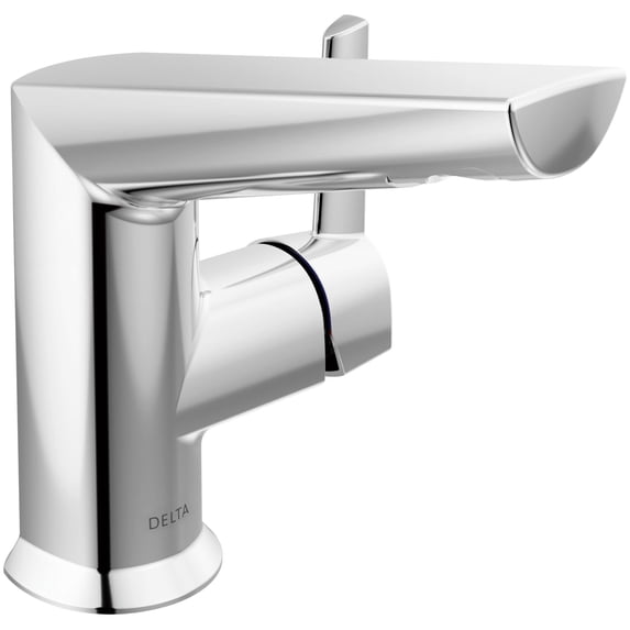 Delta 572-PR-MPU-DST Galeon 1.2 GPM Single Hole Bathroom Faucet - Lumicoat Chrome