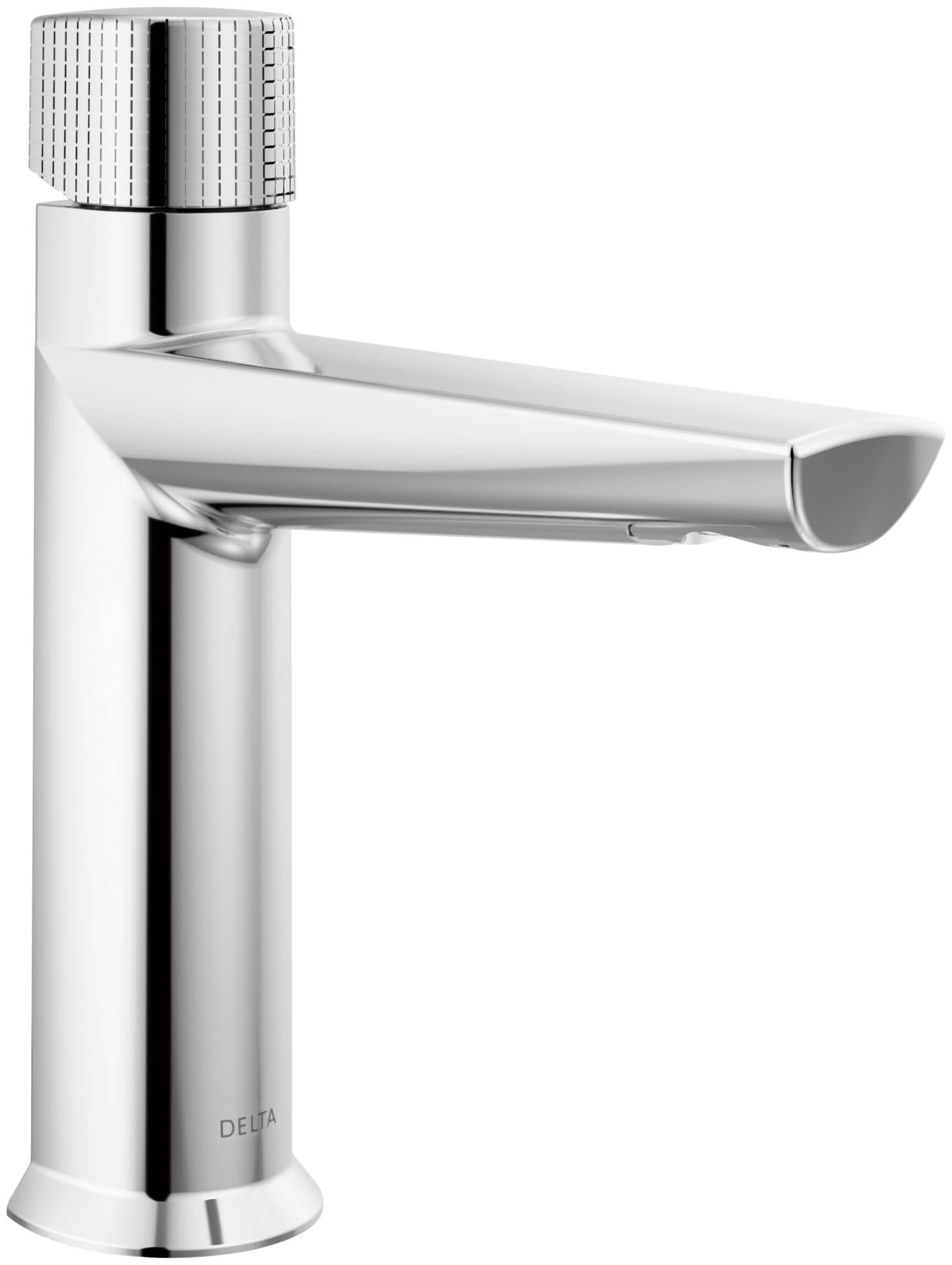 Delta 573-PR-MPU-DST Galeon 1.2 GPM Knurled Knob Single Hole Bathroom ...