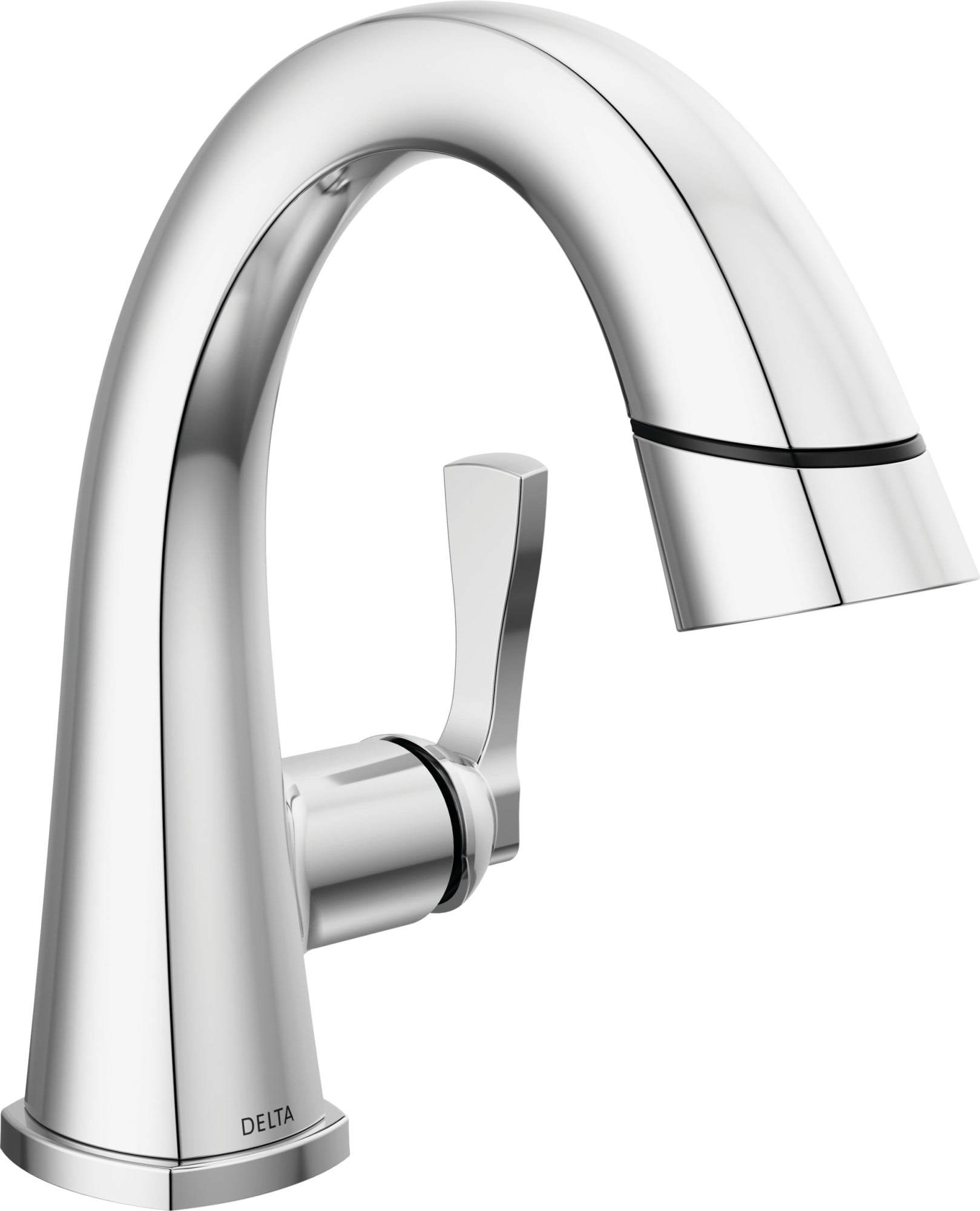 Delta Faucet Stryke Widespread Bathroom Faucet - 3-Hole, 2-Handle Chrome Sink Faucet With Metal Pop-Up Drain