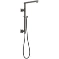 thumbnail image 1 of Delta 58410 Emerge 18" Angular Shower Column - Lumicoat Black Stainless, 1 of 7
