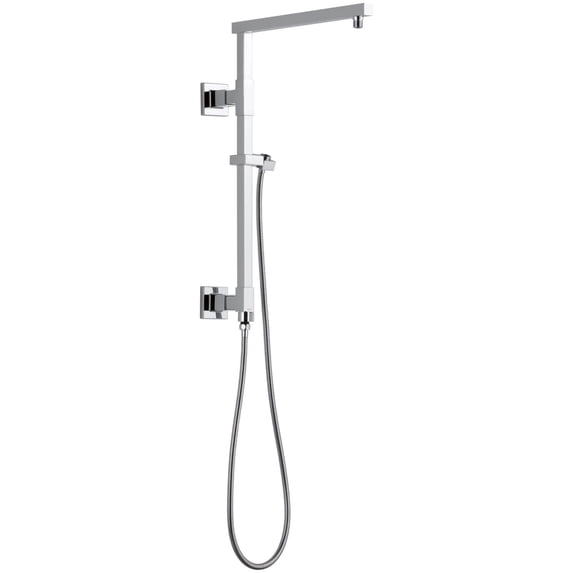 Delta 58410 Emerge 18" Angular Shower Column - Lumicoat Chrome
