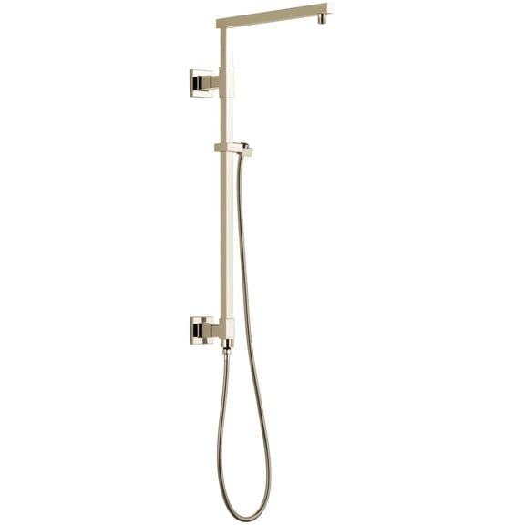 Delta 58420-PN-PR Emerge 26" Angular Shower Column - Lumicoat Polished Nickel