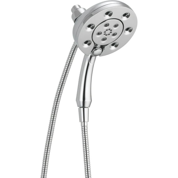Delta 58472-PR In2ition 2.5 GPM Multi Function 2-In1 Shower Head And Hand Shower -
