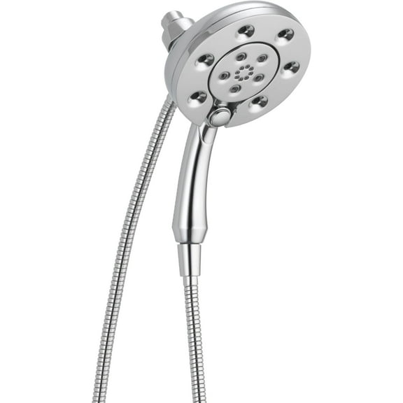 Delta 58472-PR In2ition 2.5 GPM Multi Function 2-In1 Shower Head And Hand Shower -