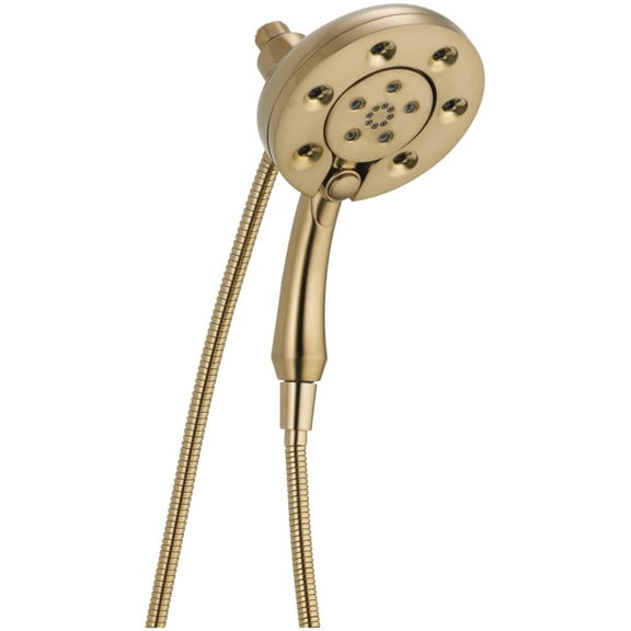 Delta 58472 In2ition 2.5 GPM Multi Function 2-In1 Shower Head And Hand Shower - Lumicoat