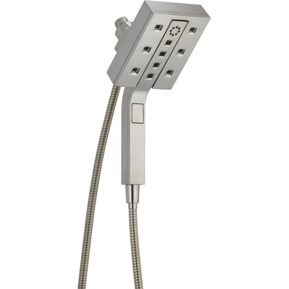 Delta 58473-SS-PR Universal Showering Rectangular 1.75 GPM Multi Function 2-In1 In2ition
