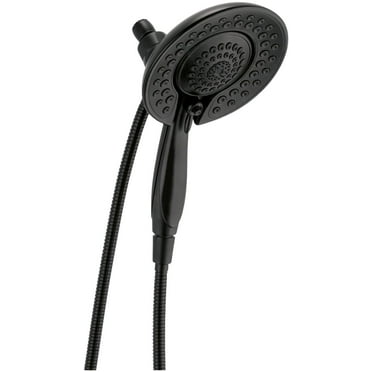 Delta 58569-Pk In2ition 1.75 GPM 2-In-1 Multi Function Shower Head / Handshower - Black