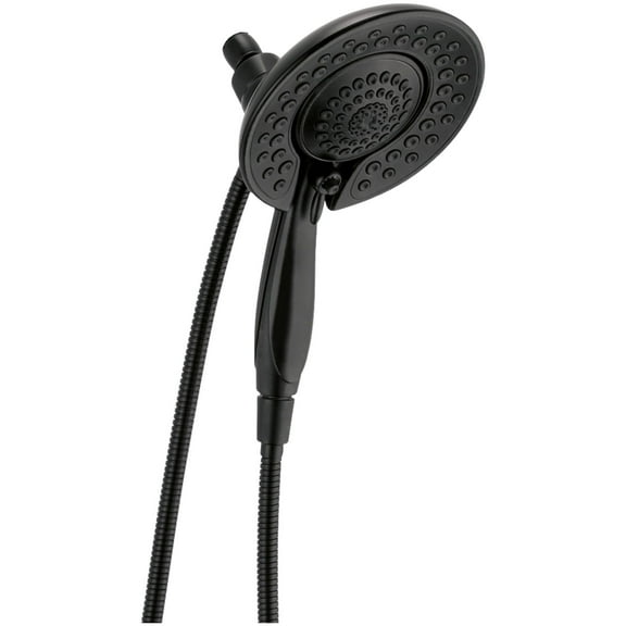 Delta 58569-Pk In2ition 1.75 GPM 2-In-1 Multi Function Shower Head / Handshower - Black
