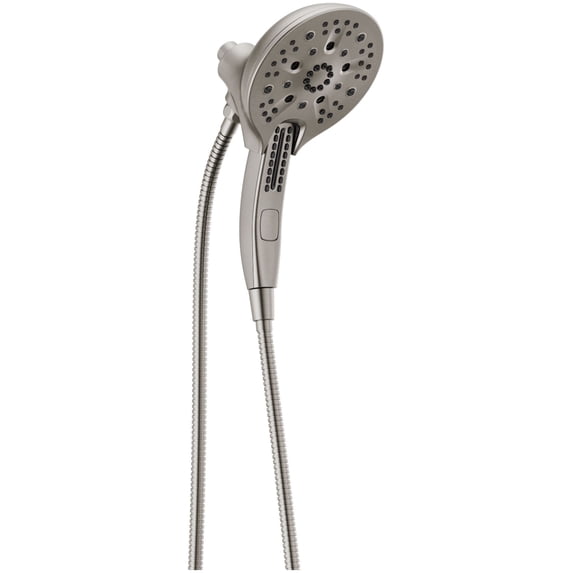 Delta 58620-SS-PR-PK In2ition 1.75 GPM Multi Function 2-In1 Shower Head And Hand Shower -
