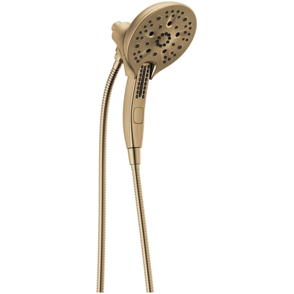 Delta 58620-Pk In2ition 1.75 GPM Multi Function 2-In1 Shower Head And Hand Shower -