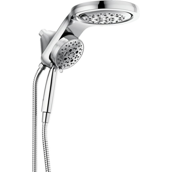 Delta 58680-25 Universal Showering Round 2.5 GPM Multi Function 2-In1 In2ition Shower Head