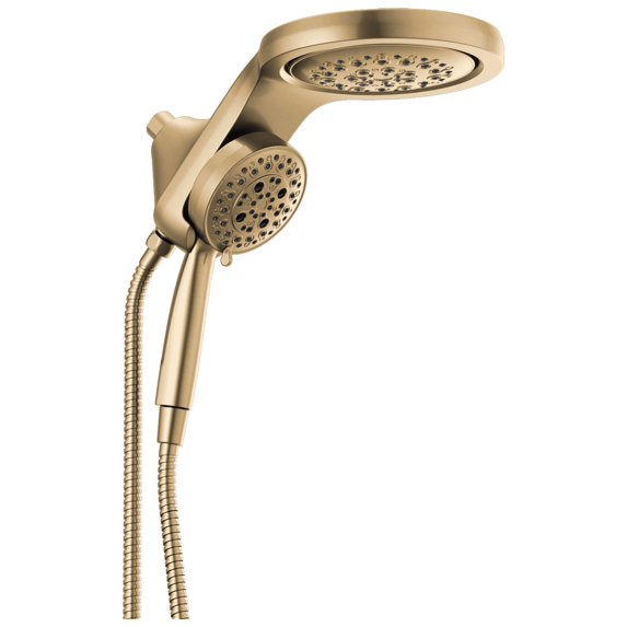 Delta 58680-CZ Hydrorain 1.75 GPM Multi Function 2-In1 Rain Shower Head And Hand Shower -
