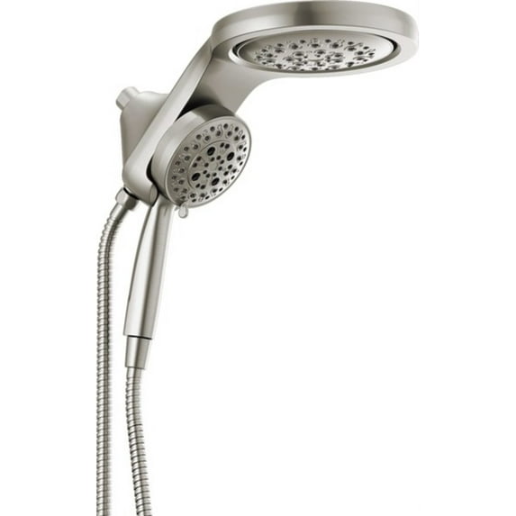 Delta 58680 Universal Showering Round 1.75 GPM Multi Function 2-In1 In2ition Shower Head