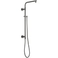 thumbnail image 1 of Delta 58820-KS-PR Emerge 26" Round Shower Column - Lumicoat Black Stainless, 1 of 7