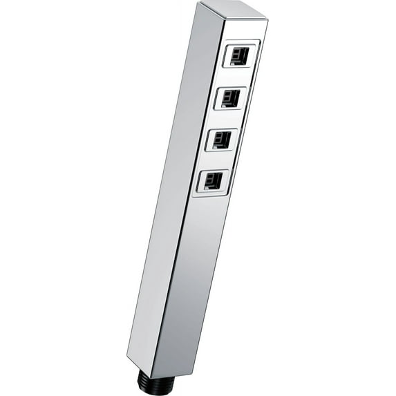 Delta 59567-PR-PK Angular 1.75 GPM Single Function Hand Shower - Lumicoat Chrome
