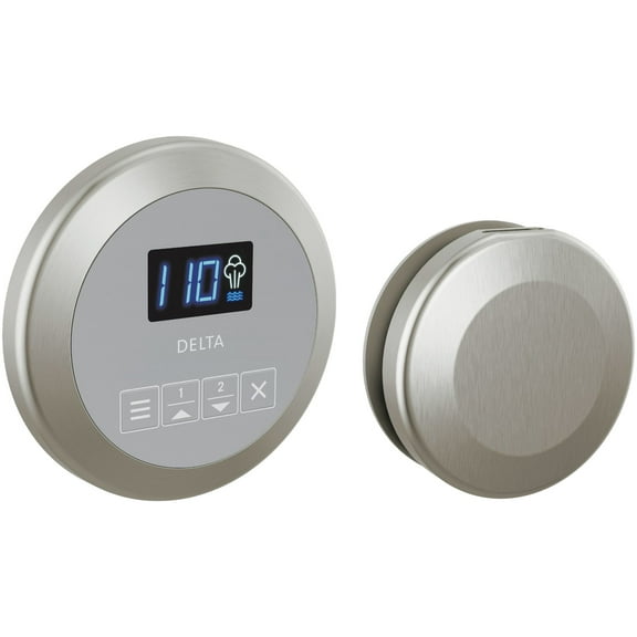 Delta 5Ch-250R Steamscape Contemporary Round Steam Shower Control Unit And Steam Head -
