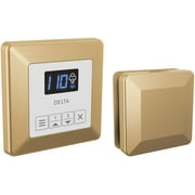 Delta 5Ch-250T Steamscape Transitional Square Steam Shower Control Unit And Steam Head -