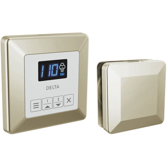 Delta 5CH-250T-PN-PR Steamscape Transitional Square Steam Shower Control Unit And Steam