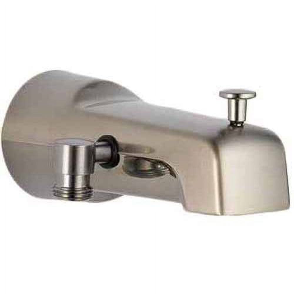 Stainless Steel Wall Mounted Tub Spout with Diverter