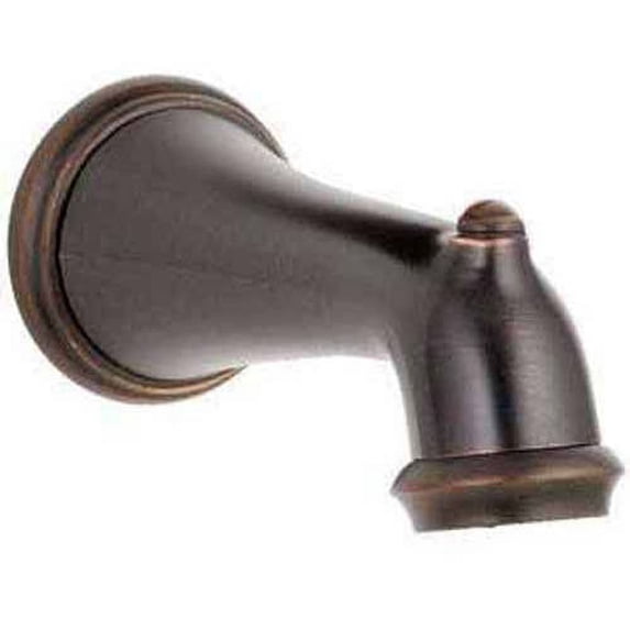 Delta 6-5/8" Non Diverter Tub Spout, Available in Various Colors