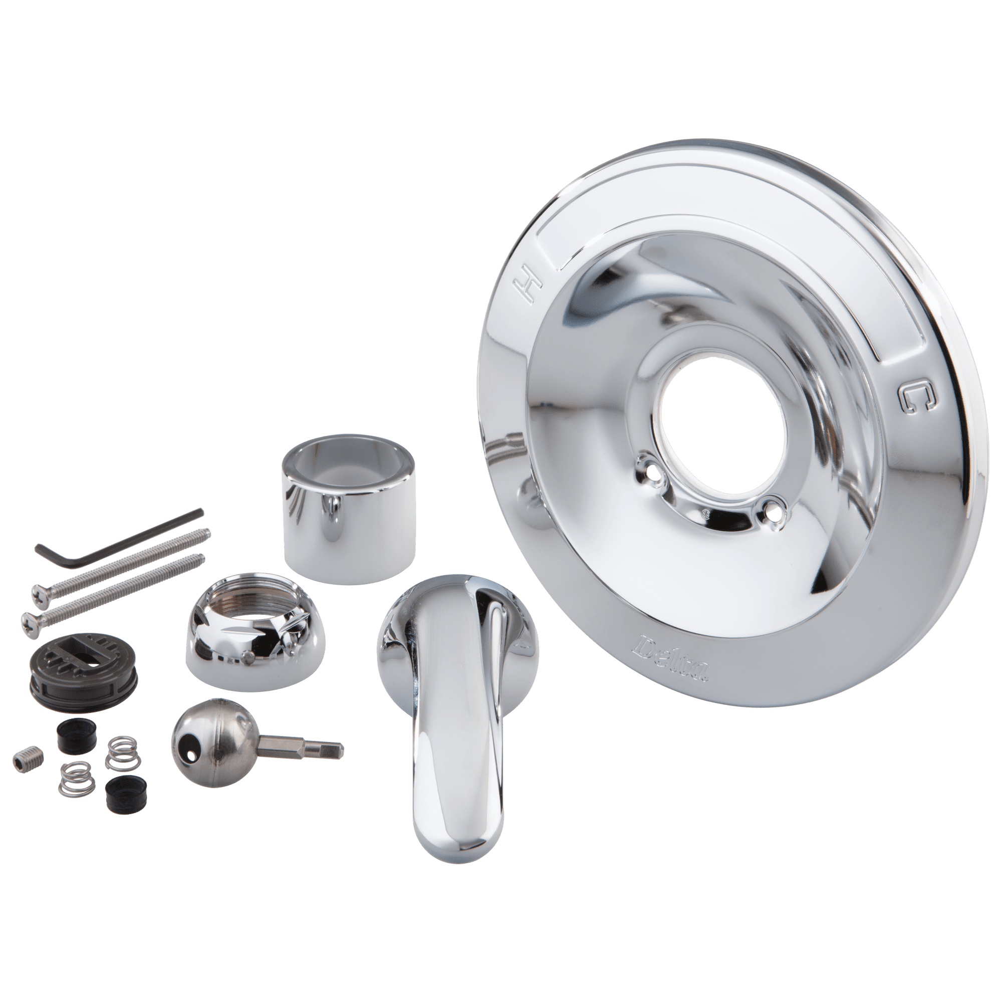 Chrome 600 Series Tub and Shower Renovation Kit