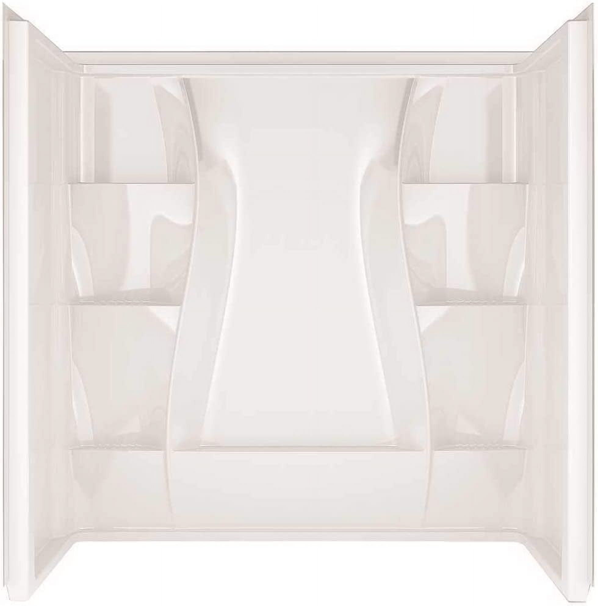 Delta 60x32 White Bath Wall Set 40044