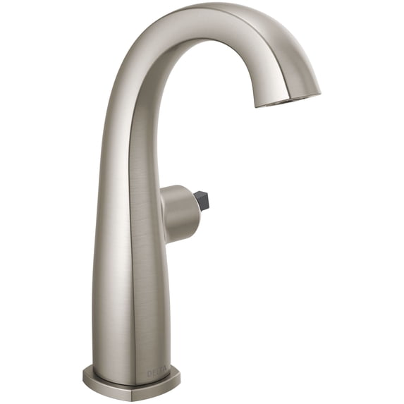 Delta 677-Lhp-Dst Stryke 1.2 GPM Bathroom Sink Faucet Single Hole Bathroom Faucet -