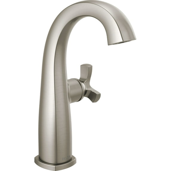 Delta 6776-Dst Stryke 1.2 GPM Single Hole Bathroom Faucet - Lumicoat Stainless