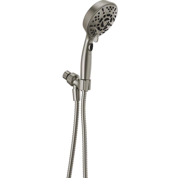 Delta 7-Spray Hand Shower with H2Okinetic in SpotShield Brushed Nickel