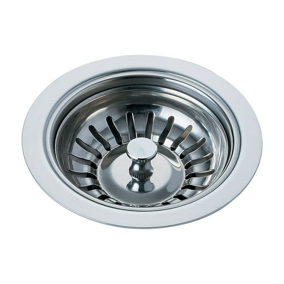 Delta Faucet 72010 Accessory Sink Flange Strainer, Chrome