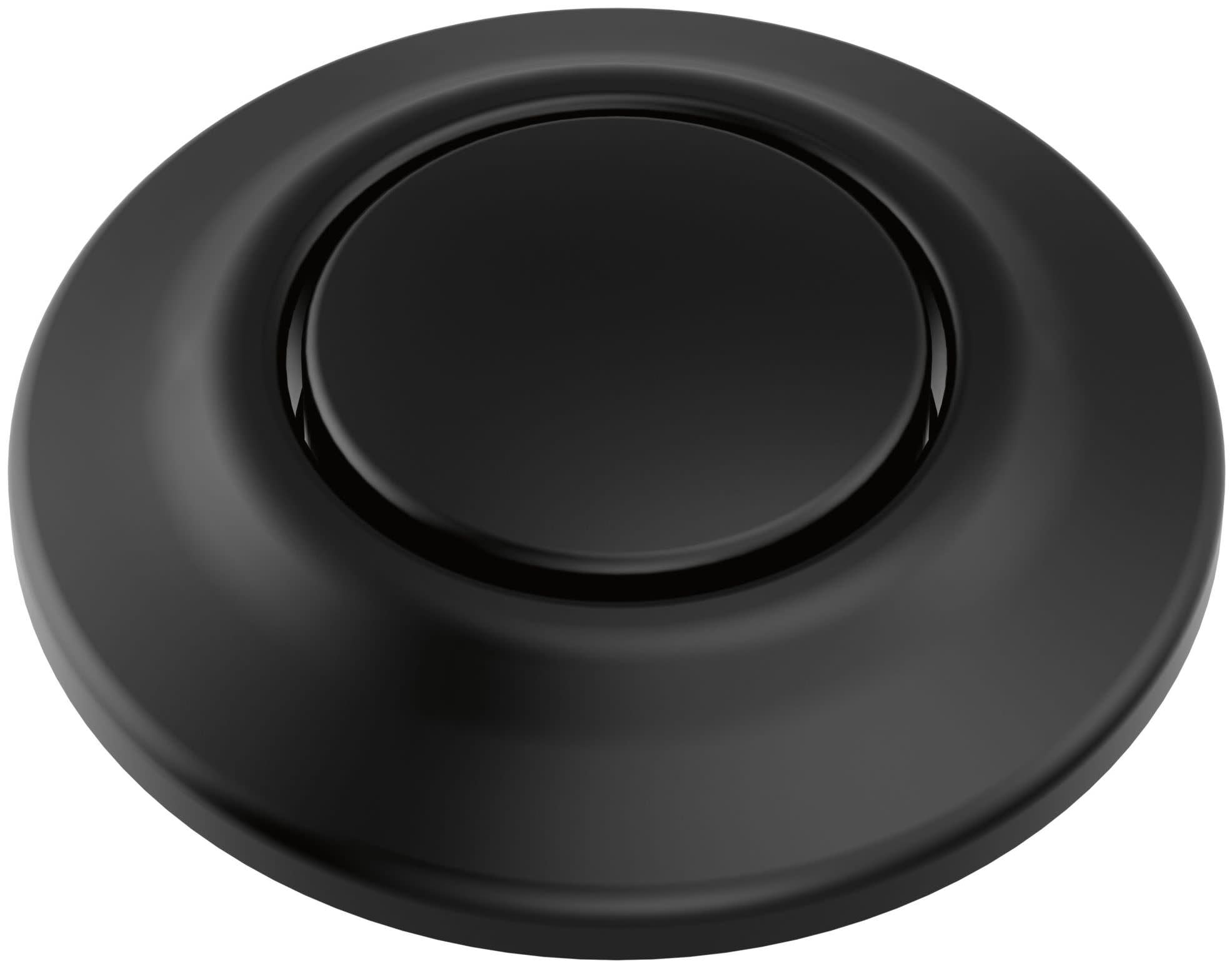 Delta Garbage Disposal Air Switch, Matte Black, Push Button Kit for ...