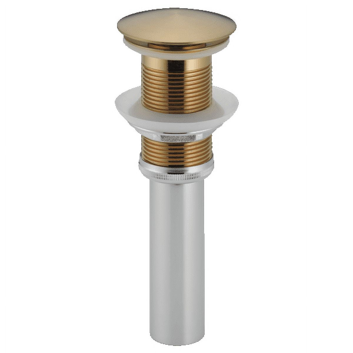 Delta 72172-CZ Zura, Push Pop-Up Less Overflow, Champagne Bronze