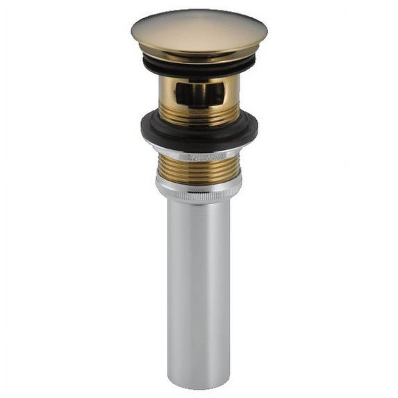 Delta 72173-CZ Push Pop-Up with Overflow, Champagne Bronze
