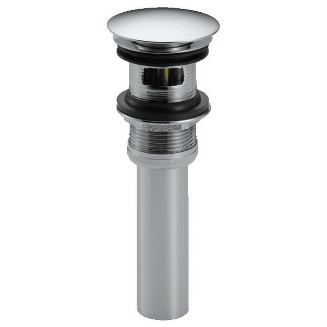 Delta 72173 Push Pop-Up with Overflow, Chrome