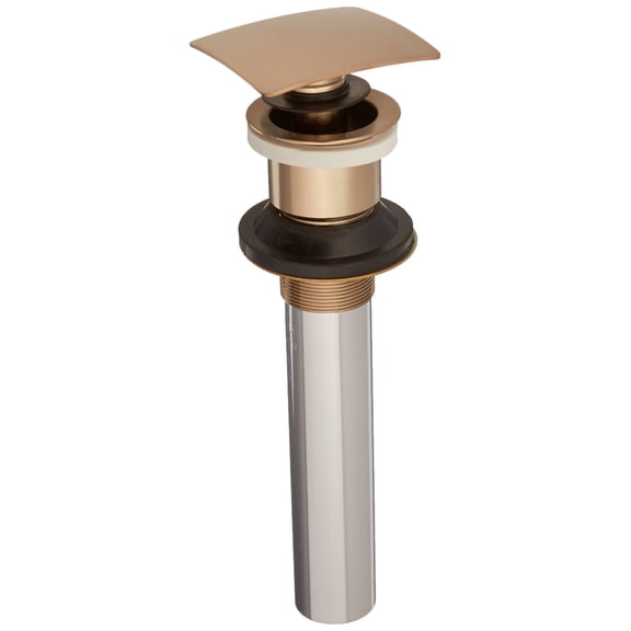Delta 72174-CZ Other: Square Push Pop-Up Less Overflow - Champagne Bronze