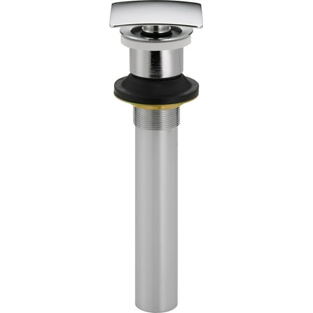 Delta 72174 Square Push Pop-Up Less Overflow, Chrome