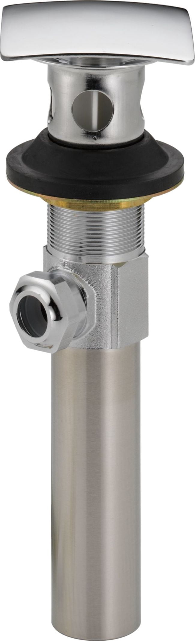 Delta 72177 Square Push Pop-Up Drain Assembly - Brilliance Stainless ...