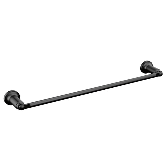 Delta Saylor 18" Bath Towel Bar Matte Black Finish