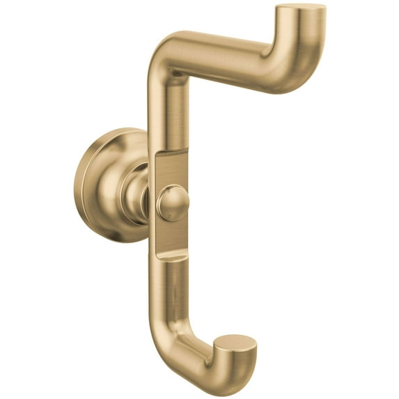 Delta 73535-CZ Saylor Double Robe Hook - Bronze