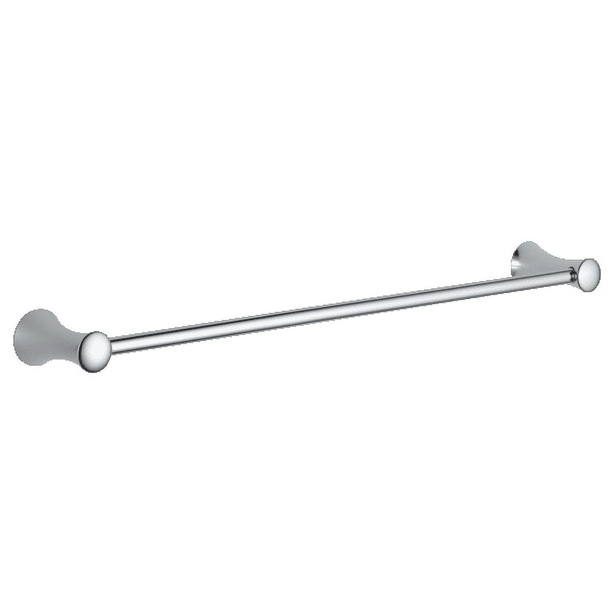 Lahara 24" Chrome Wall Mounted Towel Bar