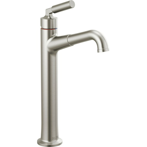 Delta 748Lf Bowery 1.2 GPM Vessel Bathroom Faucet - Brilliance Stainless
