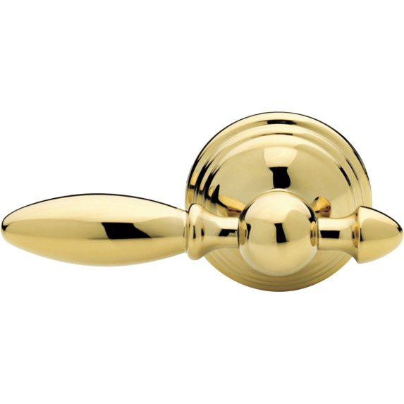 Delta Victorian Tank Lever in Polished Brass