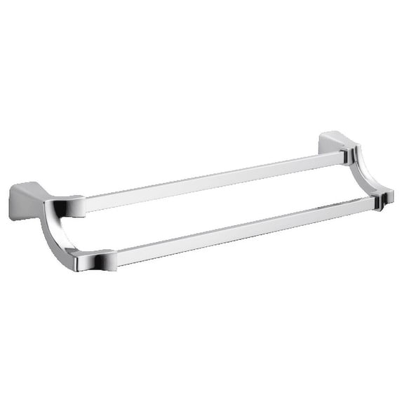 Delta 75225 Tesla, 24" Double Towel Bar, Chrome