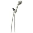 thumbnail image 1 of Delta Faucet 4-Spray Handheld Shower Head, Brushed Nickel Shower Head with Hose, Showerheads & Handheld Showers, Handheld Shower Heads, Detachable Shower Head 1.75 GPM, Brushed Nickel 75413SN, 1 of 12